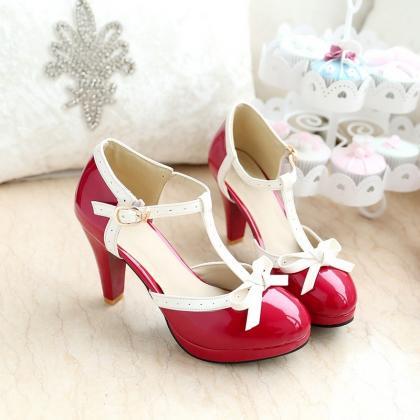 4 Color Big Size Summer Shoes Sweet Princess Style..