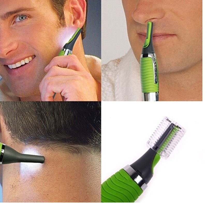 Handsome Men Body Nose Nasal Ears Eyebrow Facial Hair Clipper